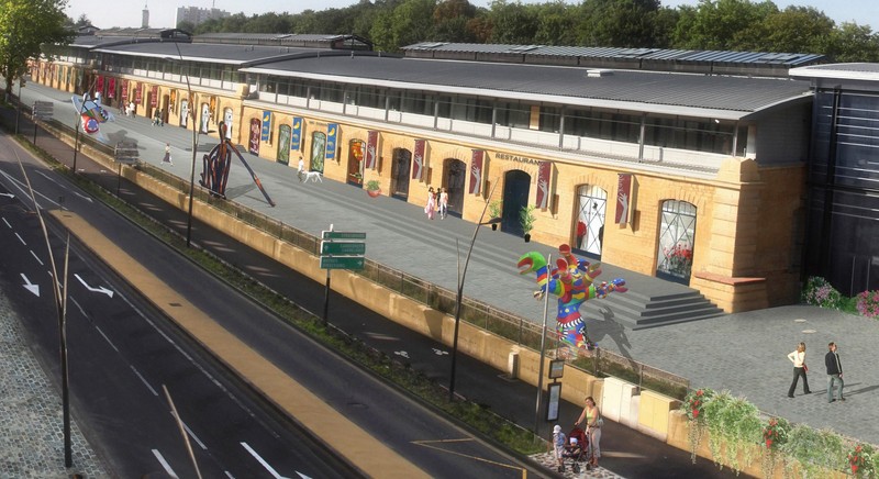 commerces : Bâtiments B