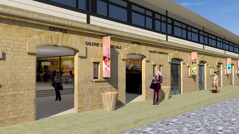 commerces : passage galerie marchande